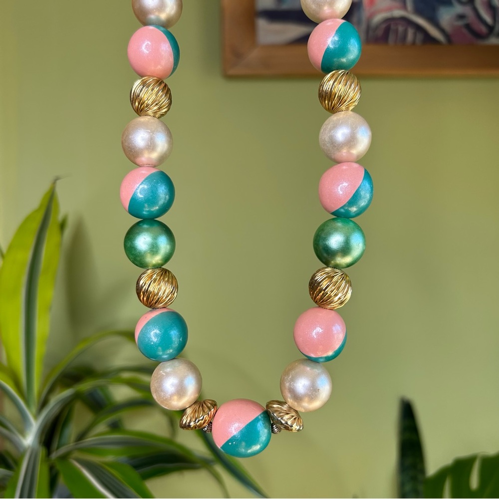 Vintage Carol Tanner Designs Inc statement necklace